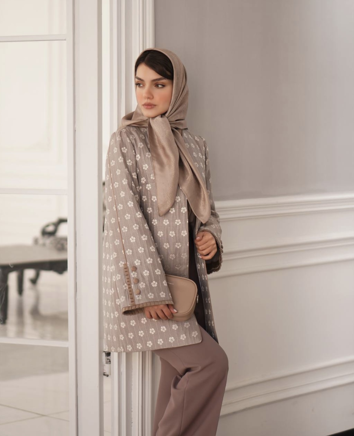 مانتو ژاکارد هیفا